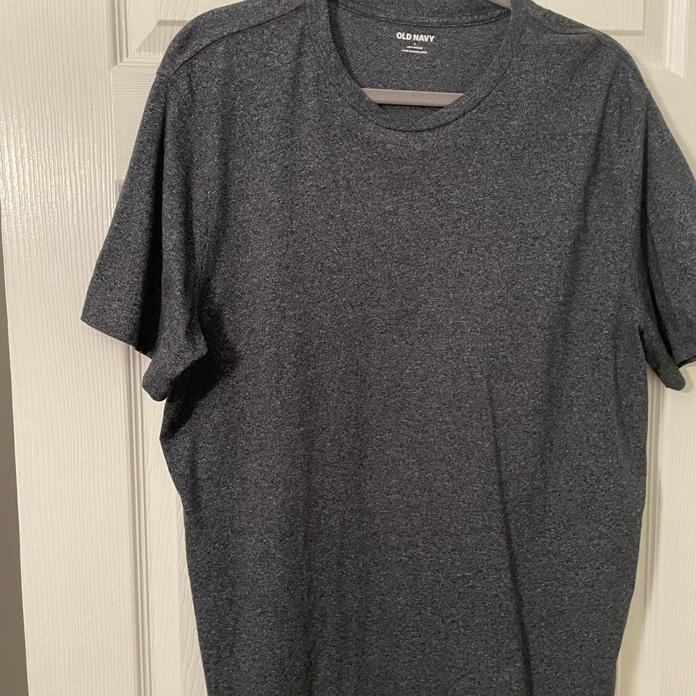 Old Navy Men's Charcoal Short Sleeve Tee